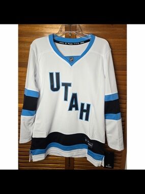 Utah Mammoth Fanatics Breakaway Away Jersey NWT